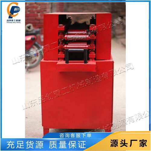 工业波纹管扁管机 桥梁工程施工压管机 小型预应力布纹成型设备