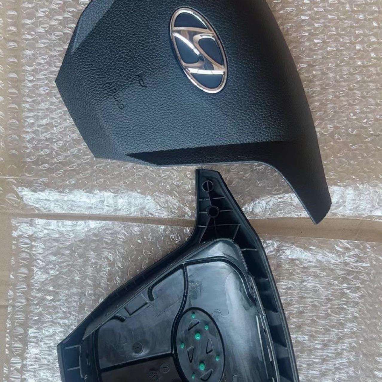 适用于现代ix45新胜达方向盘盖板喇叭盖