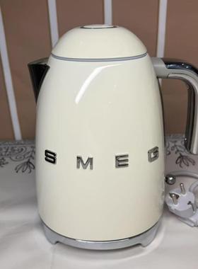 SMEG斯麦格复古不锈钢烧水壶保温一体7档控温KLF04电热水壶KLF03