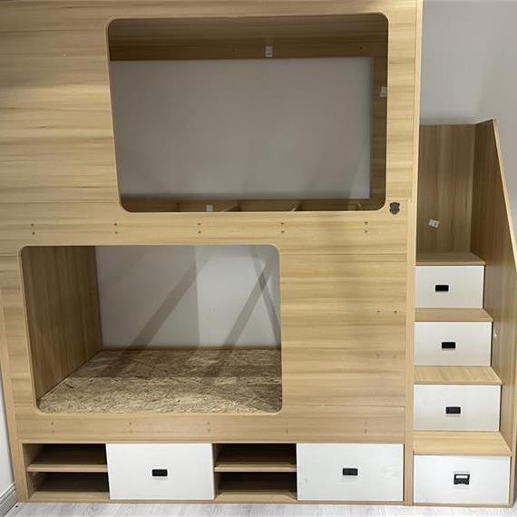 实木上下床学校宿舍双层床学生上下铺太空舱寝室高低床