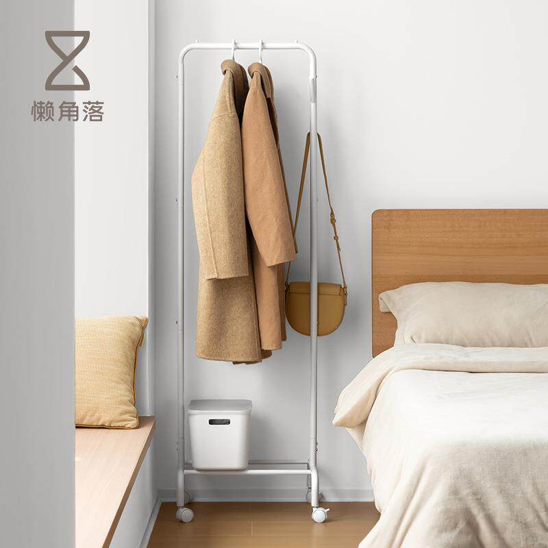 衣架落地卧室小型不占空间移动简易衣帽架挂衣架衣服置物架