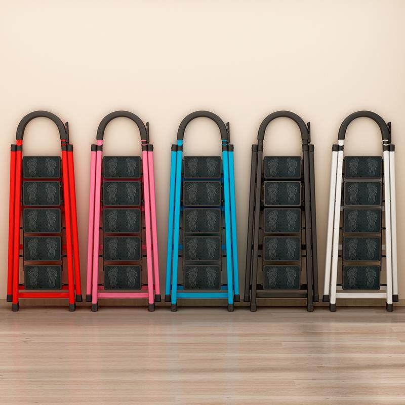 家用梯子折叠多功能伸缩加厚室内人字梯步梯楼梯小型便携四步韶意