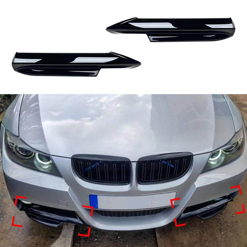 适用宝马3系E90E91M-Tech320i330i2005-2008前包角车贴改装