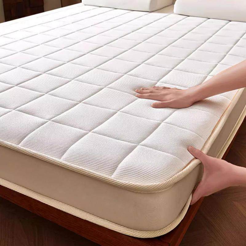超厚纯天然S型精细黄麻床垫乳胶护脊儿童家用卧室榻榻米薄硬床垫