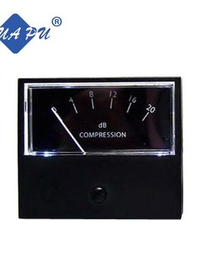 高品质出口欧洲黑色VU meter dB meter VU音频表40*46
