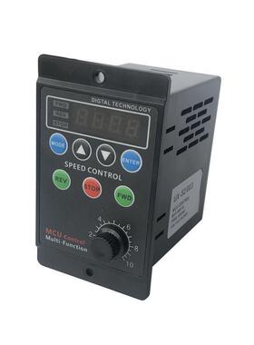 供应ux-52智能数显调速器单相交流电机调速器软启动6w-250w