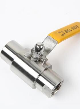 304不锈钢气源球阀双内丝光面Q11F/SA-64P高压开关切断阀