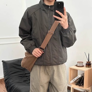 春秋新款 立领夹克 拼接夹克男女外套登山旅游休闲夹克情侣款
