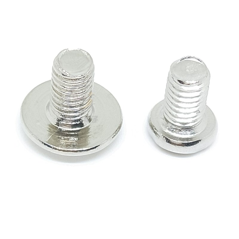 M3*5/6/8/10/12/16/20/25/30MM圆头螺丝 十字螺(不带帽) 100个