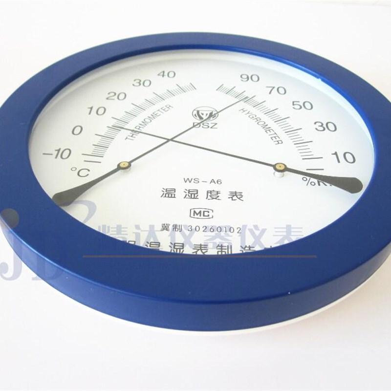 WS-A6温湿度计高级室内y温湿表直径255mm精品温湿计