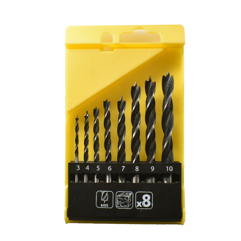 电钻三尖3.0 3.5 4.0 4.5mm木材定位打孔麻花钻头木工三尖钻头