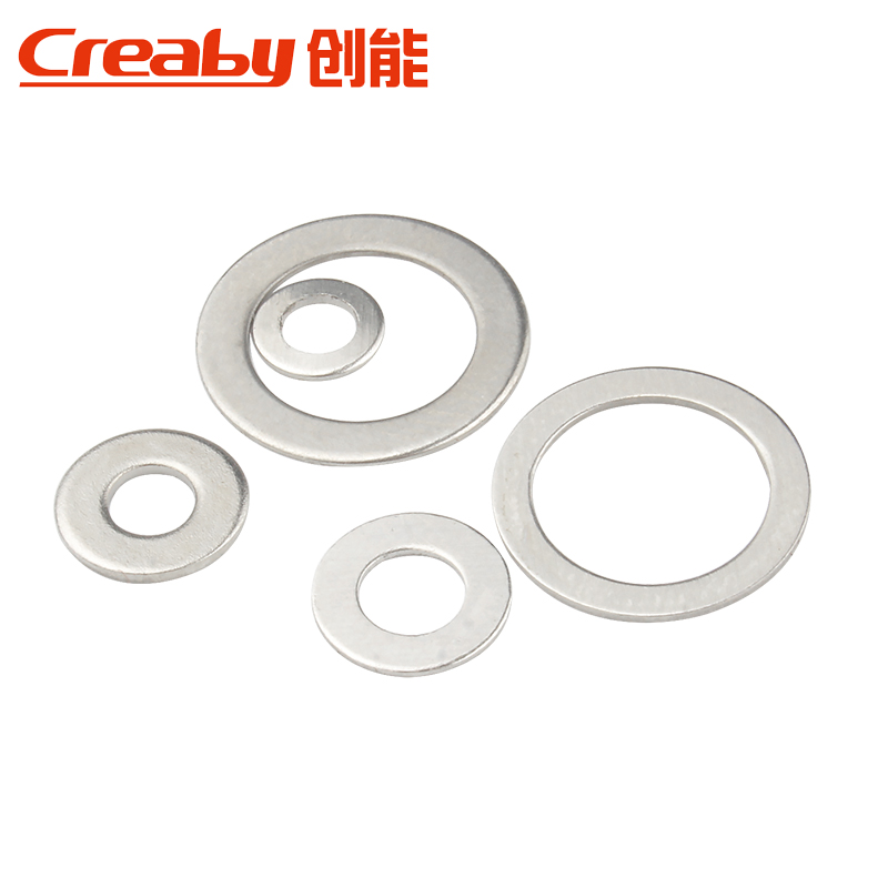 铁镀镍平垫圈平垫片华司介子金属垫圈M2/M2.5/M3/M4/M9.5/M12