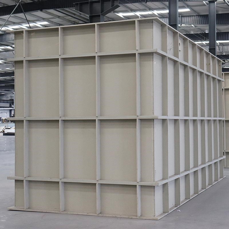 非标灰色PP板水箱聚丙烯pp板可切割水箱水槽PVC养殖池电镀酸洗槽