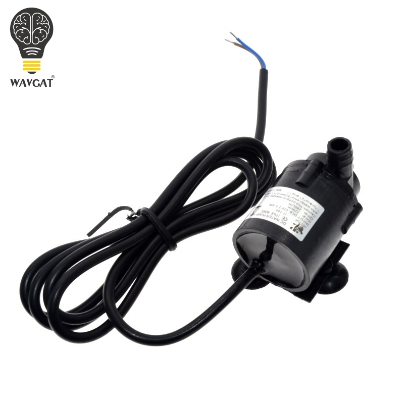 迷你无刷直流小水泵微型泵DC 6-12v扬程1.8M 280L/H无刷潜水鱼缸