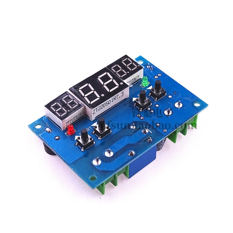 智能数显温控器温度控制器 上下限设定三窗口同步显示