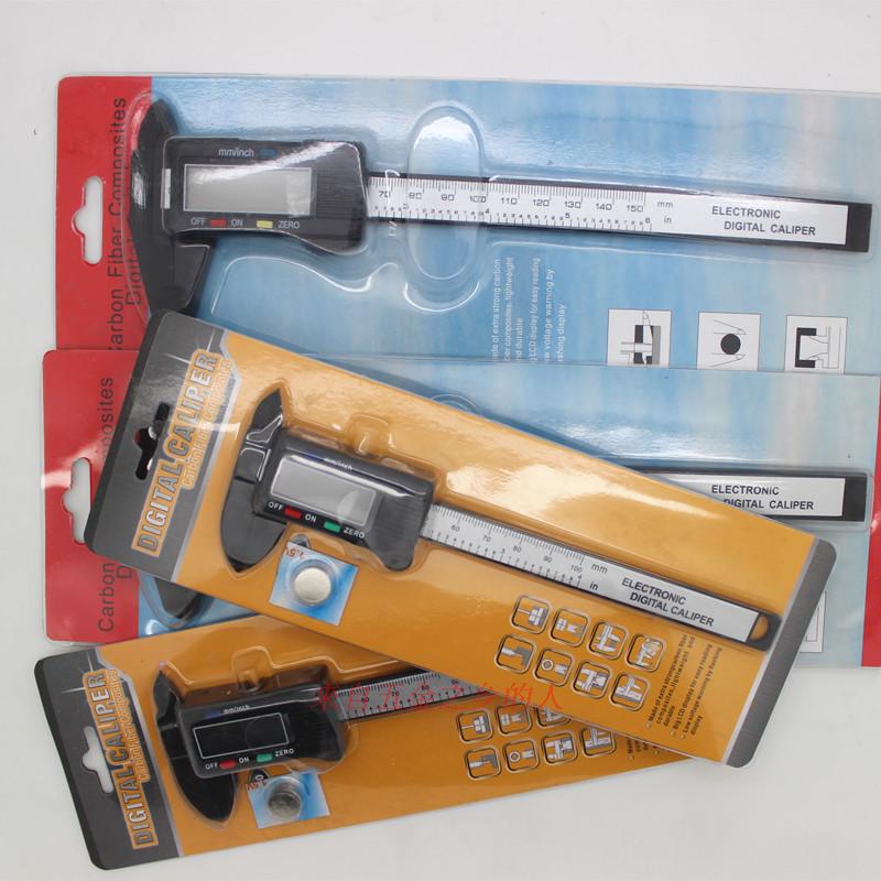 琥珀蜜蜡专用卡尺精度0.1mm碳纤维塑料便携式数显游标卡尺文玩
