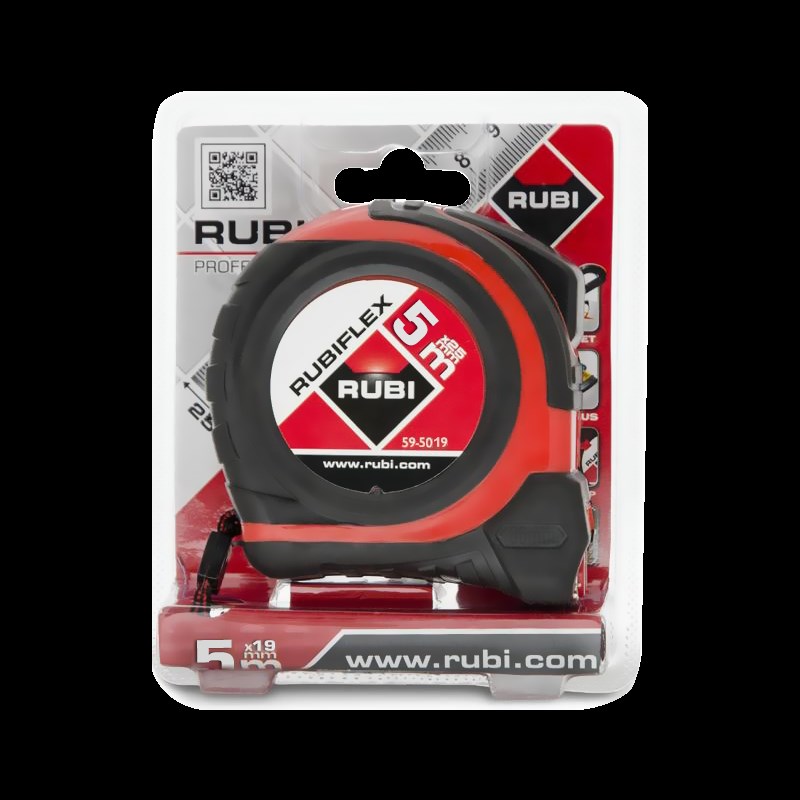 瑞比尺子卷尺5米尺钢卷尺家用量尺拉尺加厚加硬工业级高精度耐磨