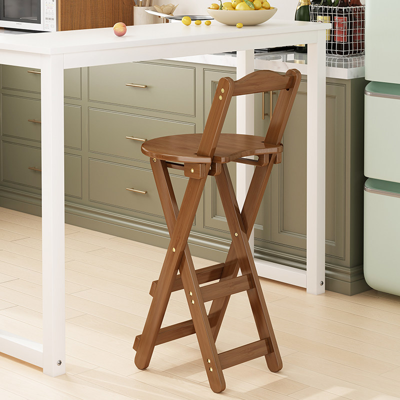 吧台椅可携式折叠凳靠背椅小型餐椅商用酒吧椅櫈子椅子家用岛台椅,住宅家具,家用高脚椅,淘宝优惠券,粉丝福利购,淘宝优惠卷