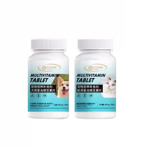 萌宠有约/宠维森猫狗专用维生素片防掉毛多种复合补充营养b2猫藓