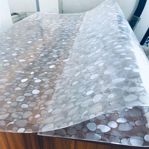 特卖1.7*2.4米防滑透明水晶板地垫塑料PVC地毯防脏膜木地板保护垫