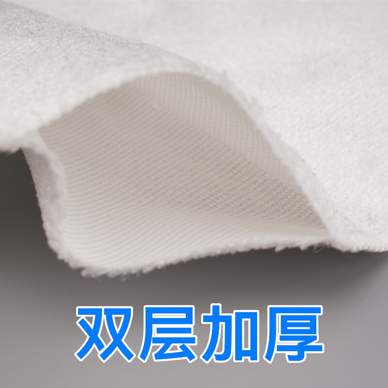 竹纤维洗碗巾厨房专用不易沾油抹布双层加厚去油百洁布洗碗布家用