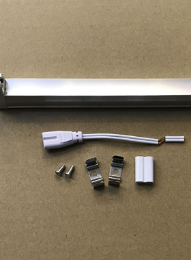 替换TOERTOT4灯管支架长条t528w老式日光灯架12w镜前灯荧光灯底