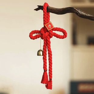 乔迁之喜大门门把手装饰挂件喜庆新居万字结挂饰客厅入宅布置用品