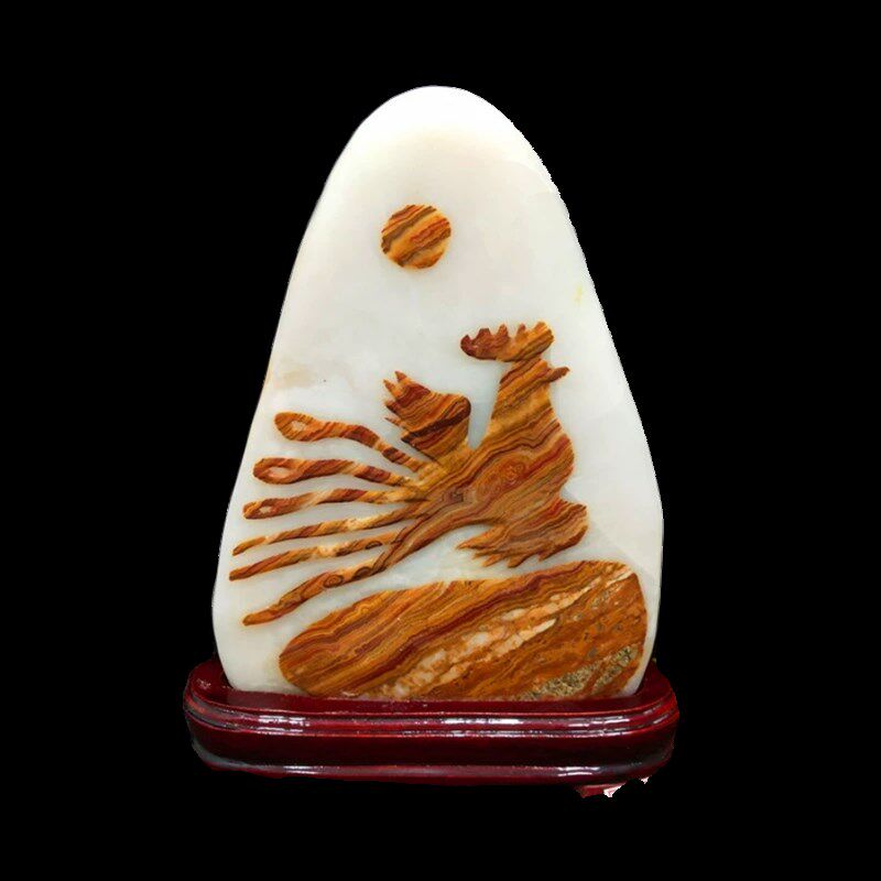 包邮天然玉石原石观赏石阿富汗玉客厅办公室玄关装饰镇宅奇石摆件