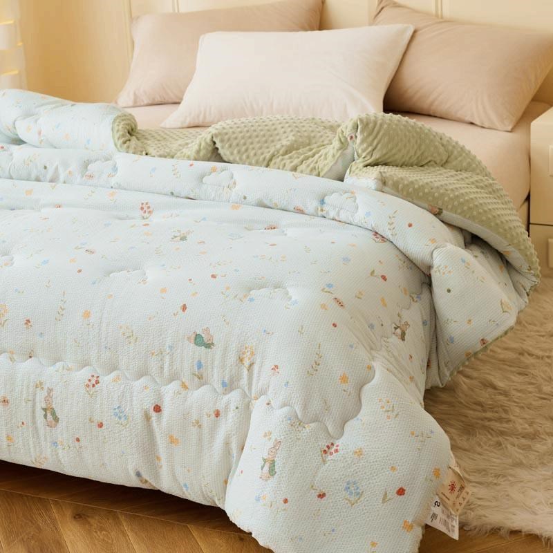 豆豆被芯150x200x230春秋棉被子冬被四季宿舍单人学生儿童空调被4