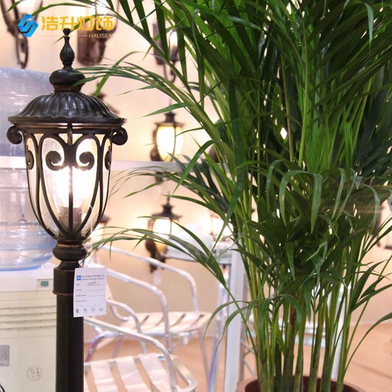 0.8米欧式草坪灯草地灯落地灯花园别墅过道路灯景观庭院灯饰铝质