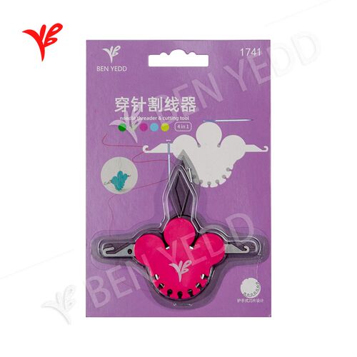 BEN YEDD北欧风大脚板款 穿针割线器十字绣穿线工具四合一 青蛙款
