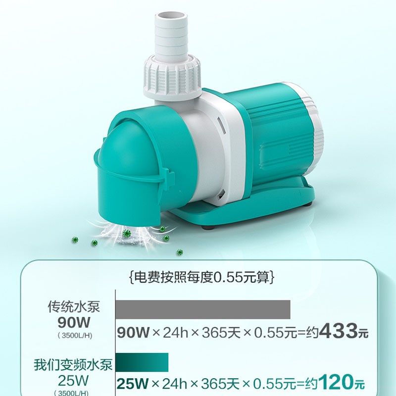 鱼呼吸Y-051底吸变频水泵鱼缸循环抽水泵水族箱省电潜水泵不漏电,宠物/宠物食品及用品,潜水泵,淘宝优惠券,粉丝福利购,淘宝优惠卷