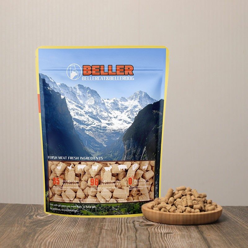 高蛋白猫零食鹿肉三文鱼生骨肉猫咪兔肉鸡肉幼猫主粮冻干零食200g