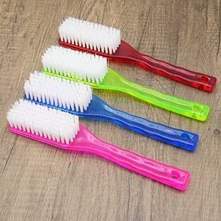 大号水晶鞋刷洗鞋刷子家用多功能清洁刷硬毛地板刷塑料刷鞋神器