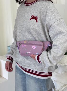 休闲运动腰包跑步健身手机包男女多功能户外装备新款小腰带包收银