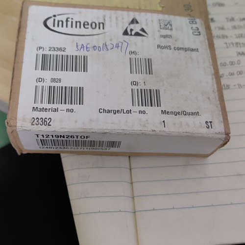 议价Infineon英飞凌可控硅T1219N26TOF