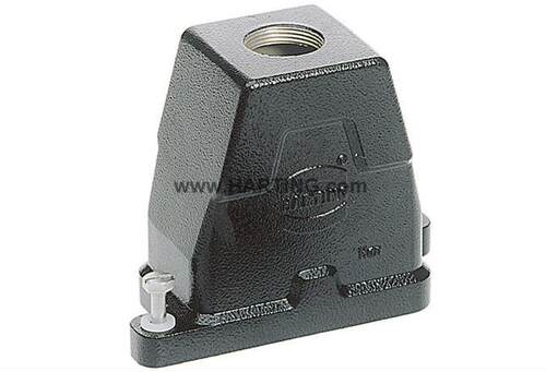 Harting浩亭09400240413HanHPR系列H24B顶入PG牙黑色外壳
