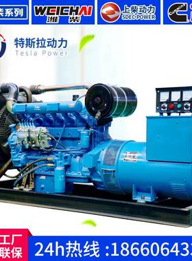 潍柴玉柴康明斯潍坊柴油发电机组380v75/100/120/150KW高功率