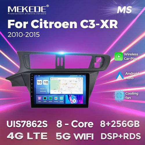 适用于2010-2015雪铁龙C3CitroenC3-XR安卓智能大屏车载导航仪
