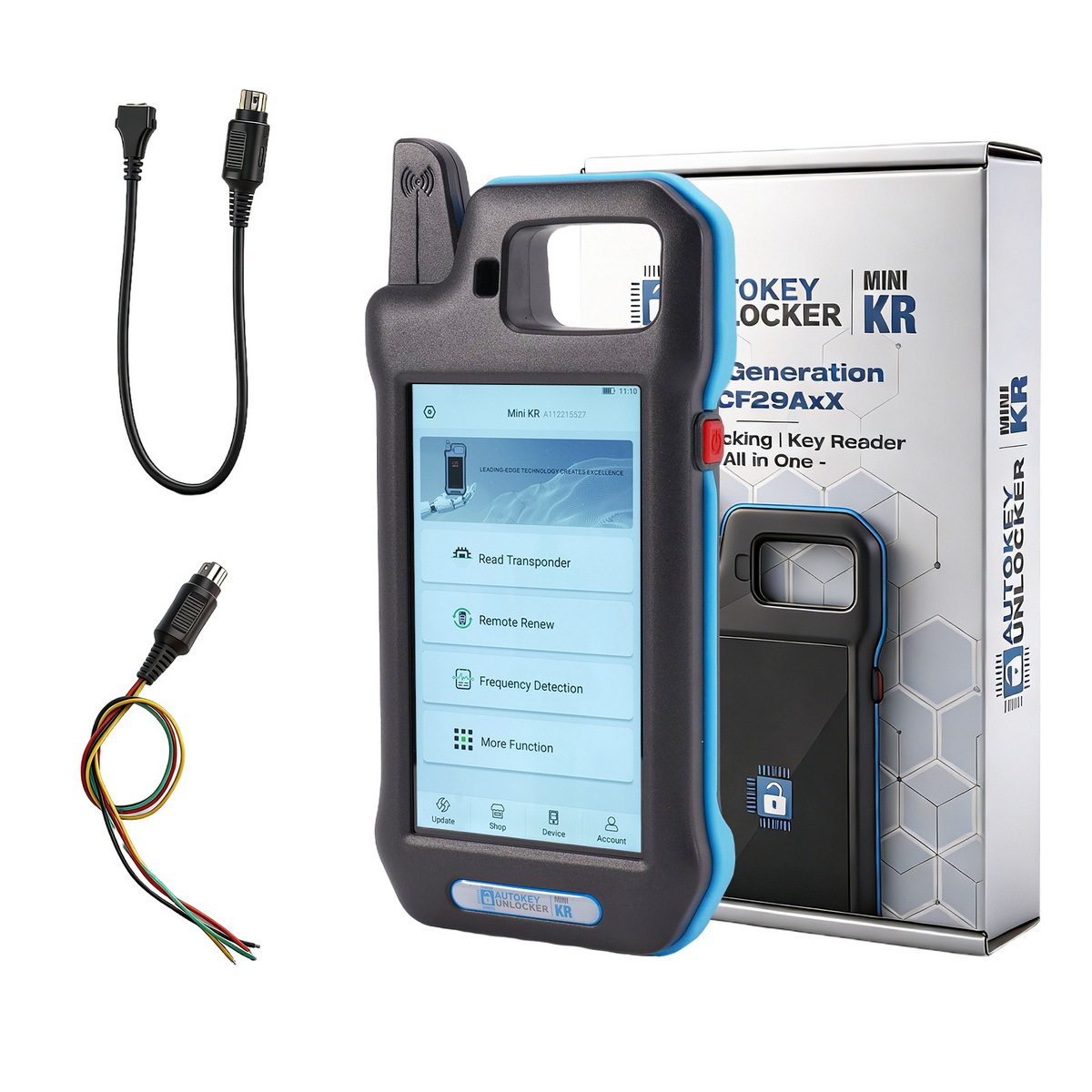 新品MINIKRKEYUnlockerSupportNCF29XX汽车遥控钥匙编程器