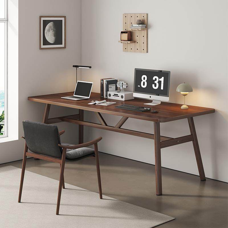 书桌简易学生卧室学习桌电脑桌台式家用工作台简约出租屋办公桌子