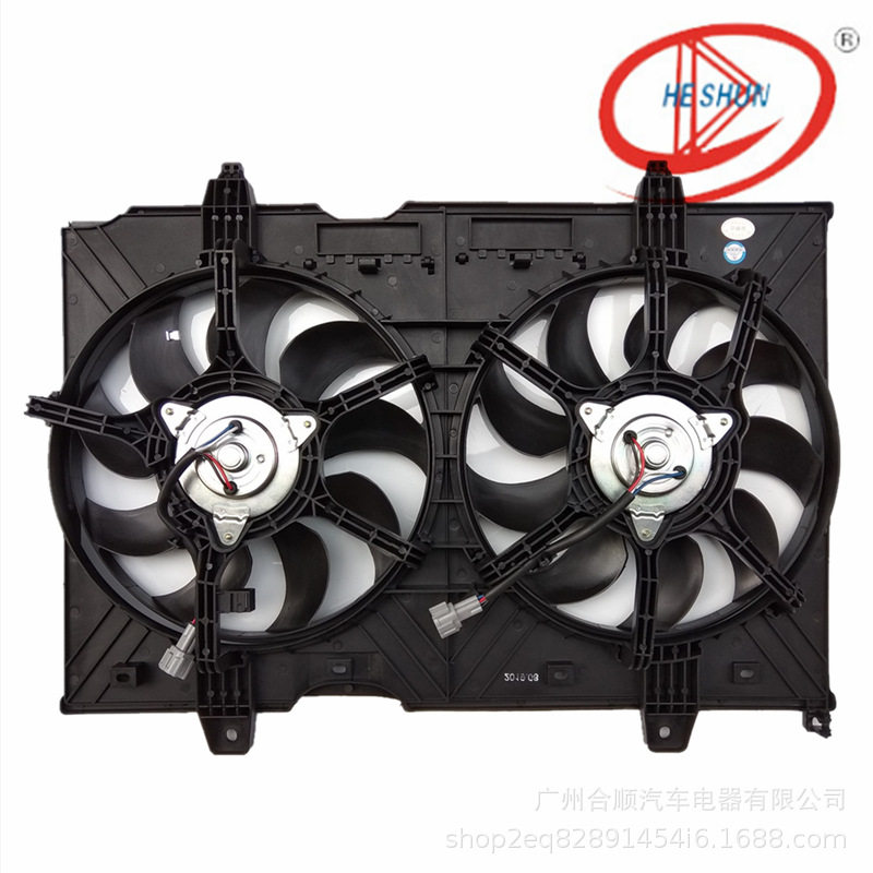 21481-EW80C-A128老奇骏T31汽车散热器散热水箱电子扇总成