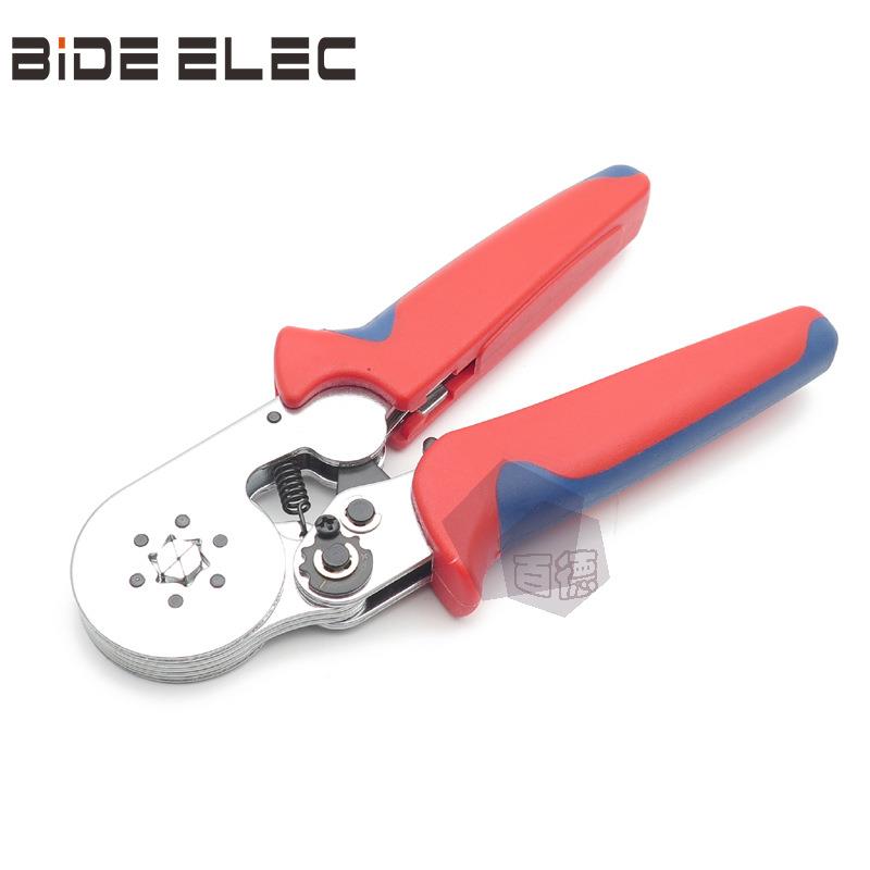 SA6-6SC压后六边自调式管型端头压线钳E形针端头压接钳0.25-6平方