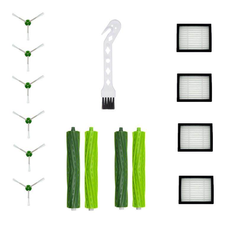 适用iRobot扫地机器人配件/iRobotroombai7主刷边刷滤网小白刷