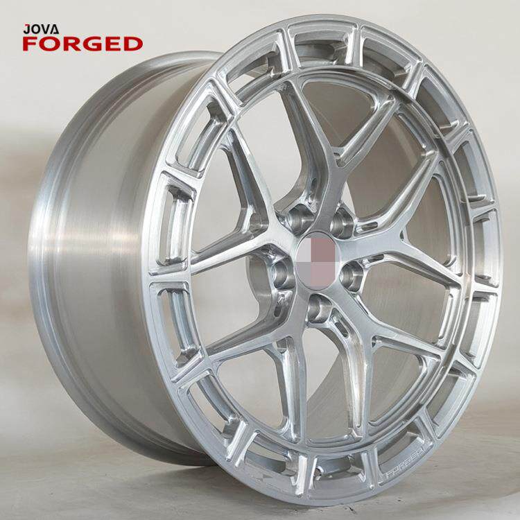 汽车轮毂拉丝银5x11220英寸锻造轮毂适用于bmwg30宝马g30轮圈