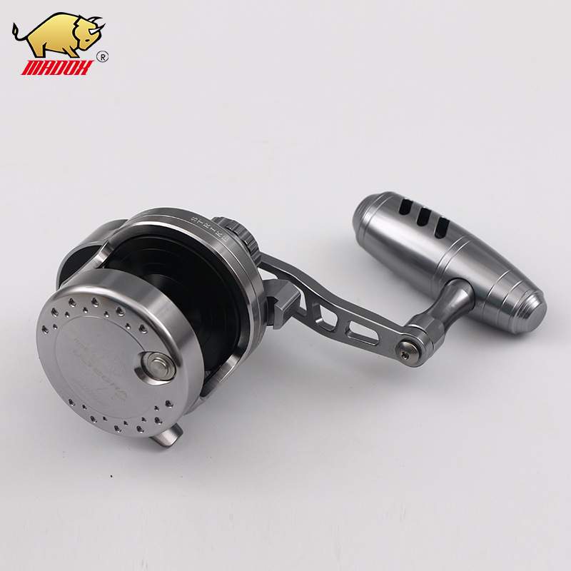 宁波小金牛工厂MADOX全精雕鼓轮慢摇铁板slow jigging船海钓渔轮