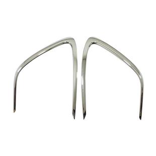 饰雾灯饰条贴亮片框外饰用品 装 适用于21款 凯美瑞前雾灯眉电镀改装