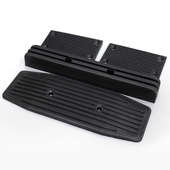 汽车举升机专用防撞条耐磨条大护垫防撞垫橡胶垫举升机立柱防撞板