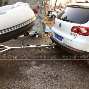 2寸球头连接器拖车钩50mm球罩拖车盖帽改装配件方口后尾勾拖车臂