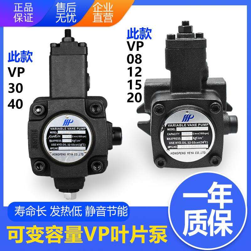 液压变量叶片泵油泵VP-20-FA3/4008/12/液压泵油研泵电机组总成